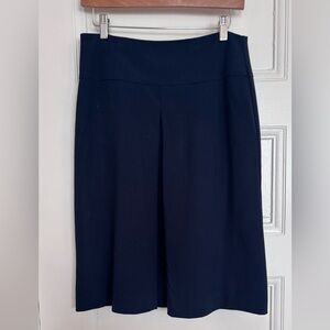 Ann Taylor Classic Navy A-Line Skirt